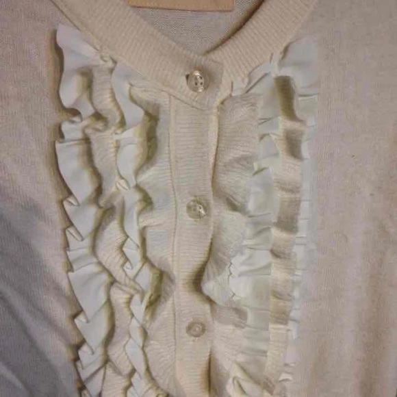 Hollister XS cream knit cardigan sweater - Picture 2 of 2